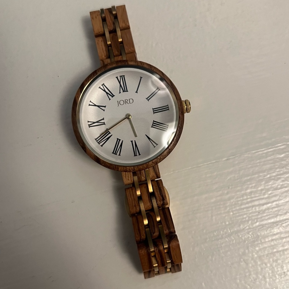 JORD Wood Watch Zebra and Ivory Cassia Watch